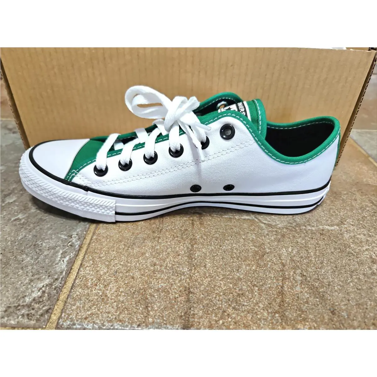 Converse shoes - Converse Chuck Taylor All Star Low - 152621C - Green, Black, White 6