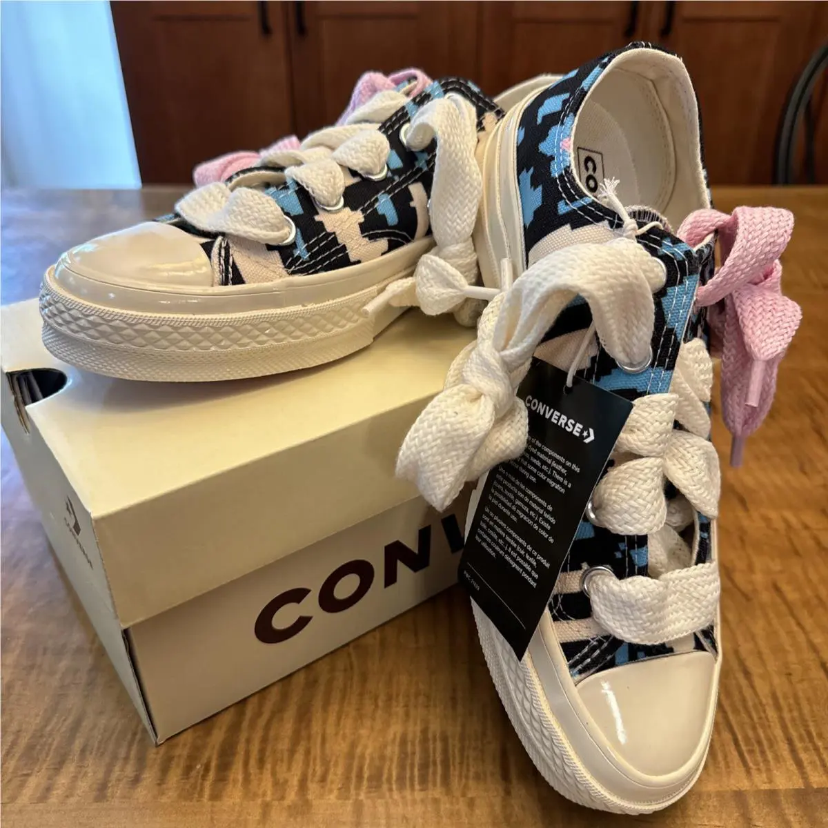 Converse shoes - Chuck 70 - Chuck - A11214C - Leopard Teal (UPC: 0194434923421) 0