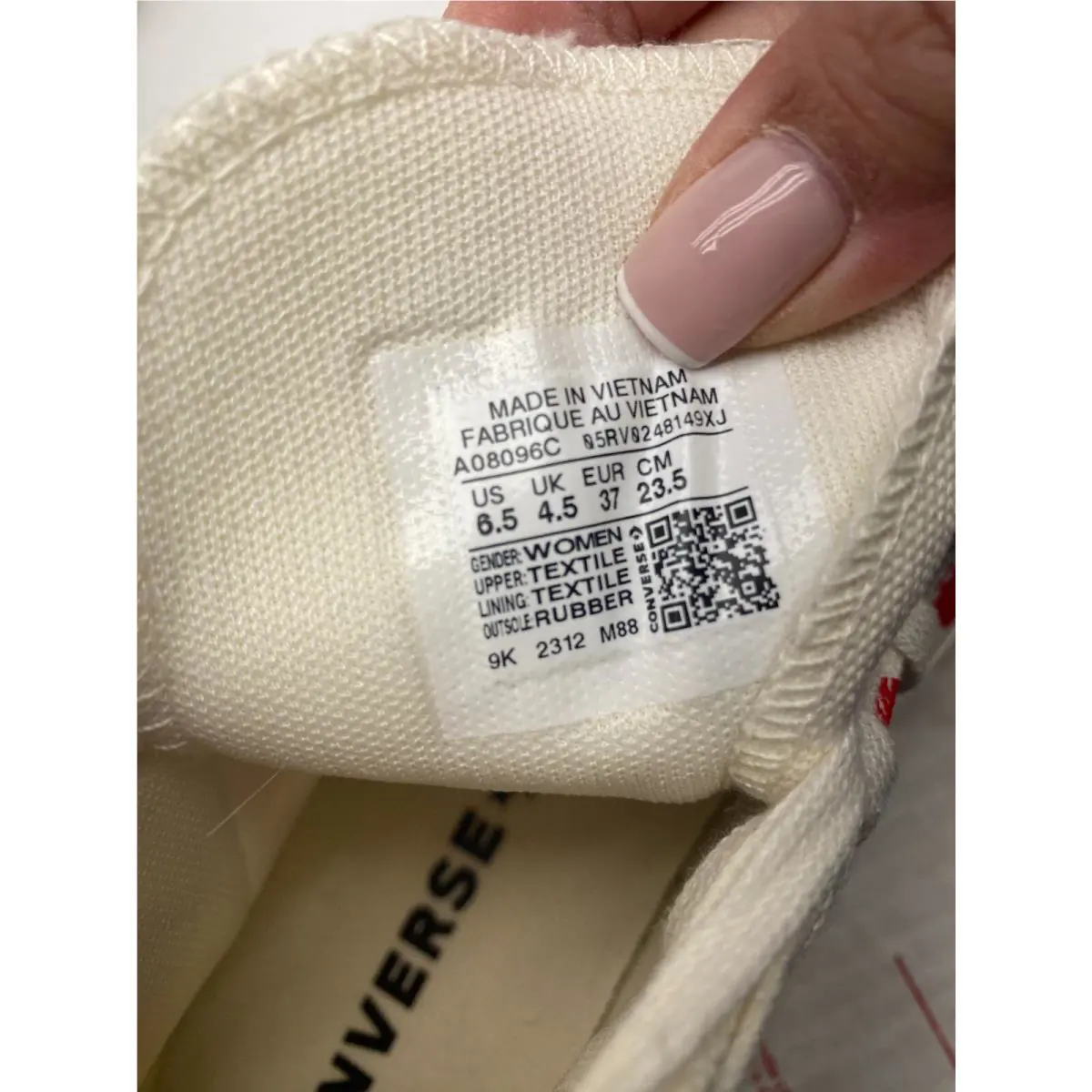 Converse shoes - White 7