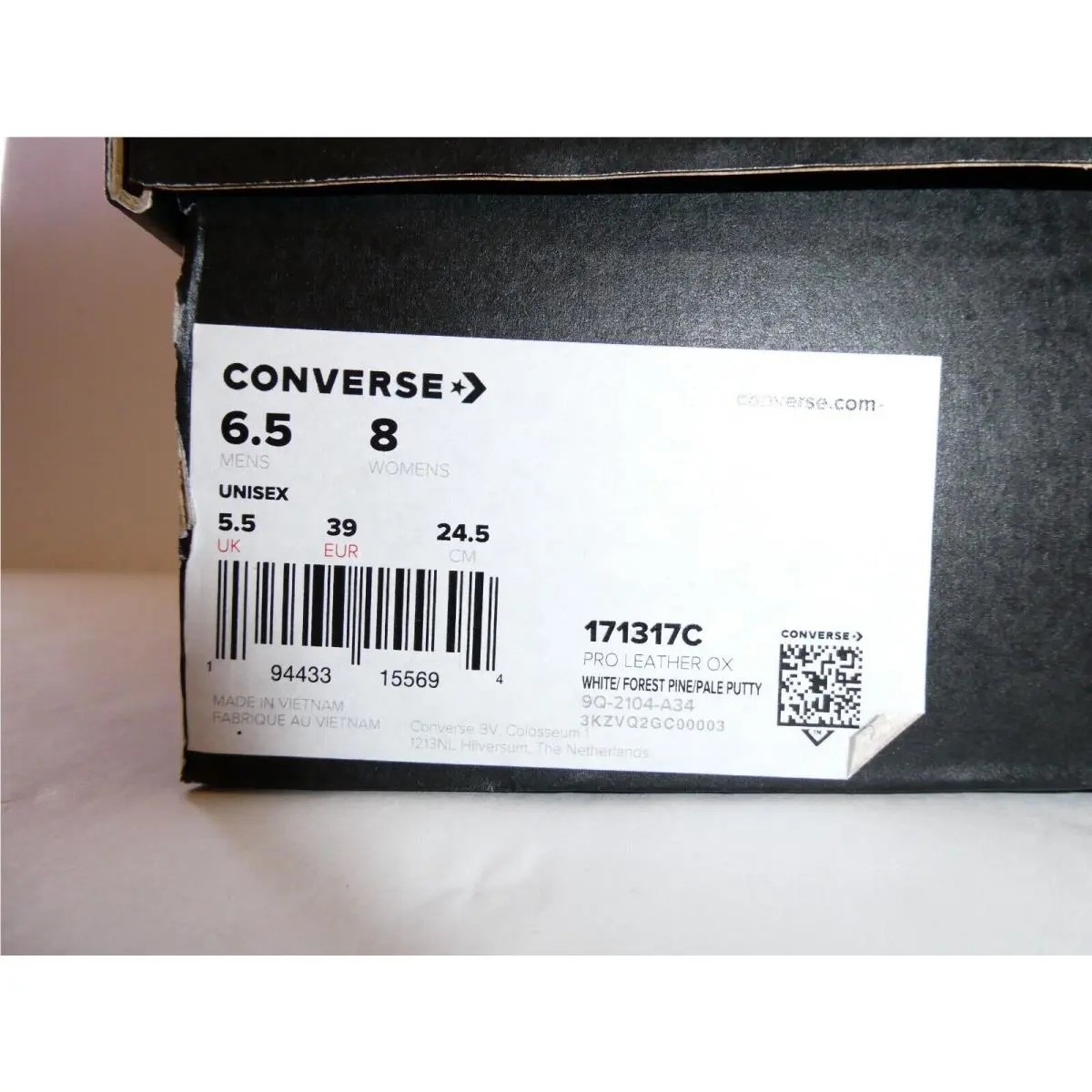 Converse shoes - OX - 171317C - White (UPC: 194433155656) 5