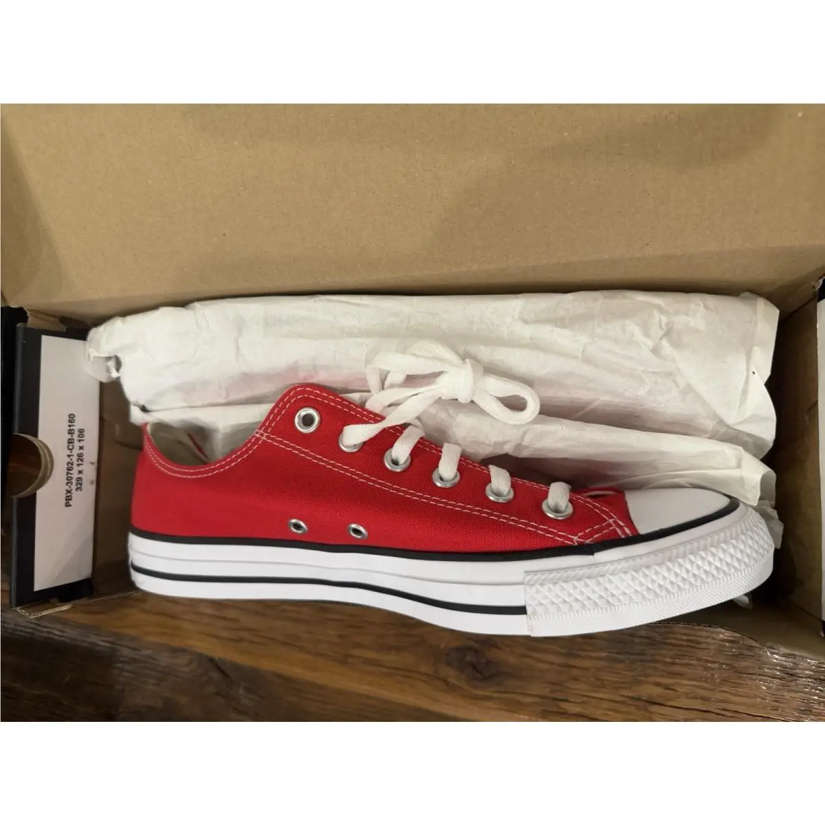 Converse shoes - Converse Chuck Taylor All Star Low Top - M9696C - Red (UPC: 0886952782689) 4