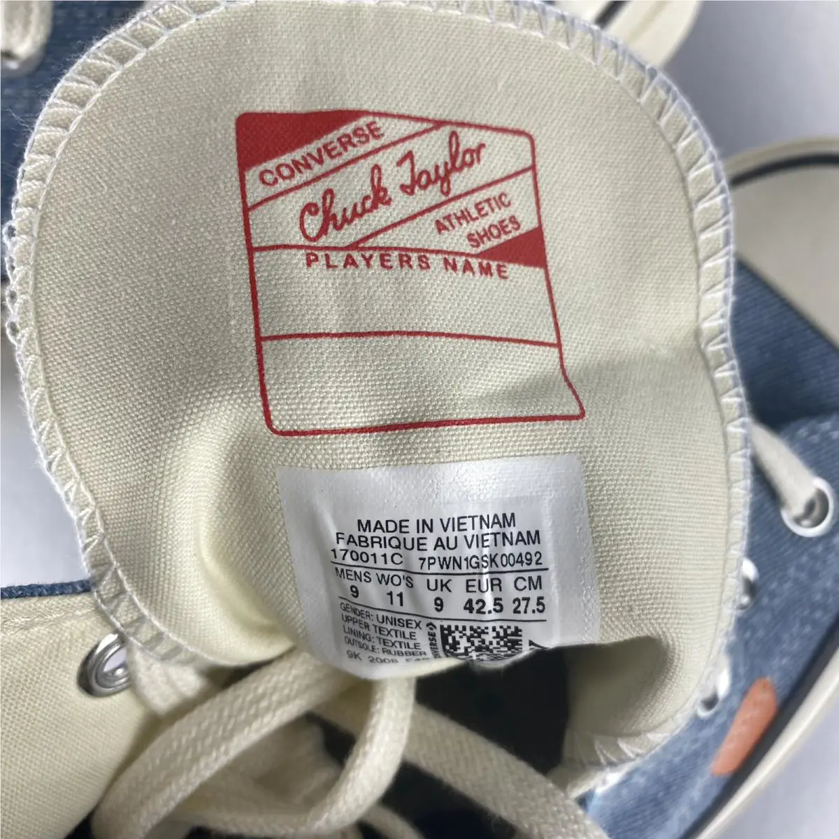 Converse shoes - Converse Chuck 70 - Chuck - 94432 - Blue 7