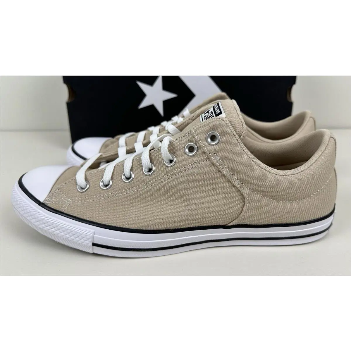 Converse shoes - Converse Chuck Taylor All-Star High Street OX - A10466F - Beige 1