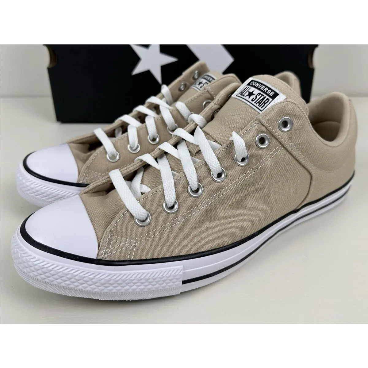 Converse shoes - Converse Chuck Taylor All-Star High Street OX - A10466F - Beige 0