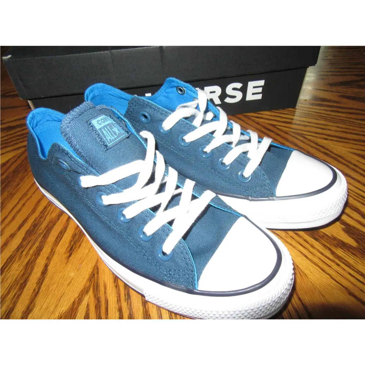 Converse shoes - All Star - All Star - Blue- Inked 3