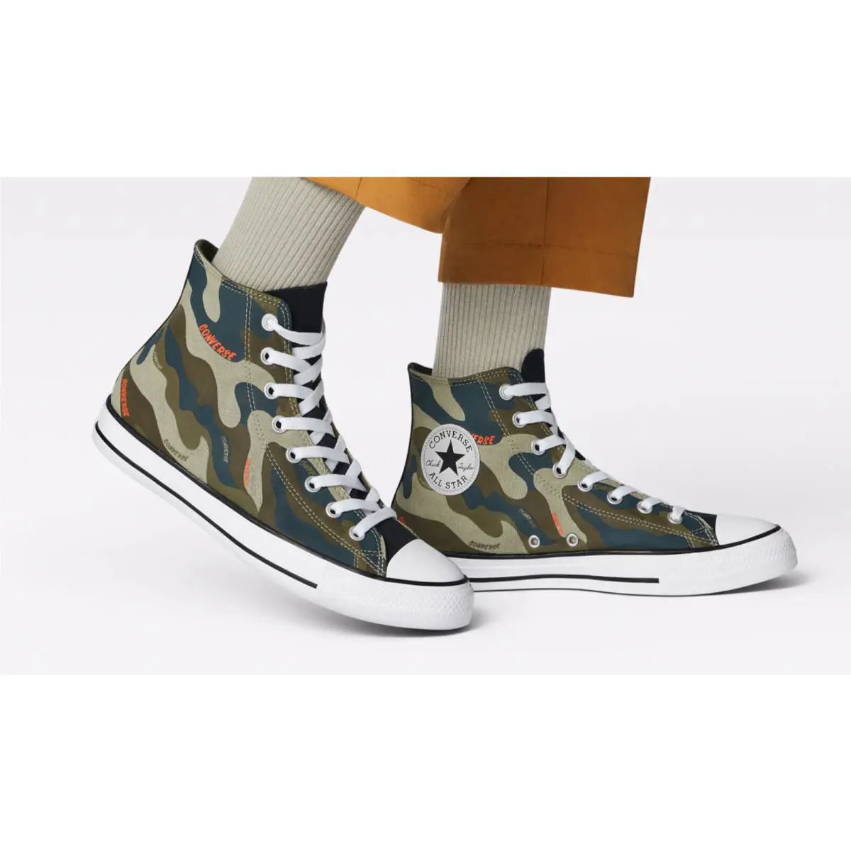 Converse shoes - Camouflage Light Field Surplus/Cargo Khaki 3