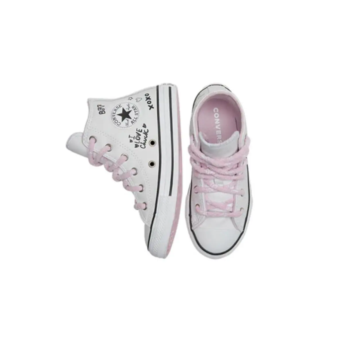 Converse shoes - Converse Chuck Taylor All Star High - 669725C - White 2