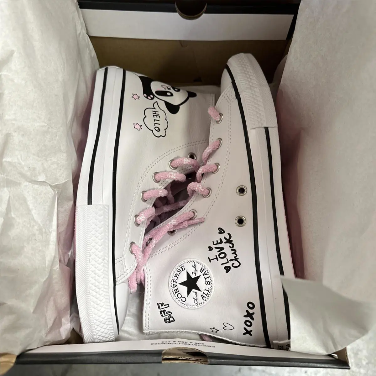 Converse shoes - Converse Chuck Taylor All Star High - 669725C - White 6