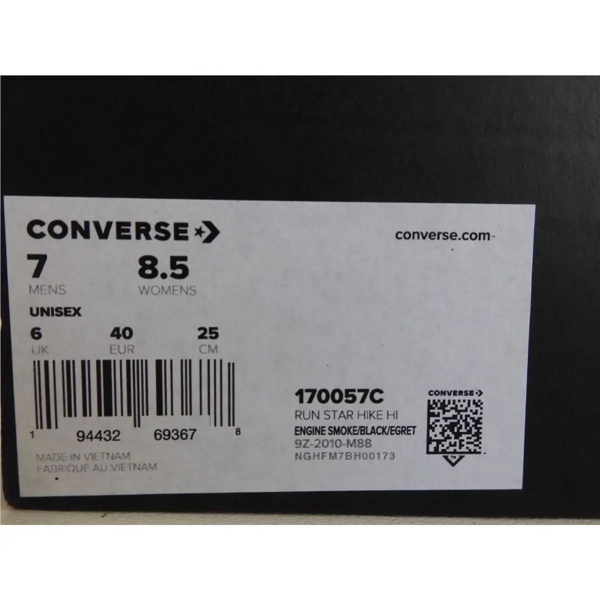 Converse shoes - Converse Run Star Hike - Run Star Hike - Black (UPC: 194432693678) 3