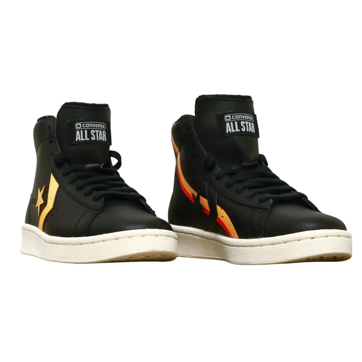 Converse Pro Leather HI x Roswell Rayguns Black University Gold White Kids 4 - Black