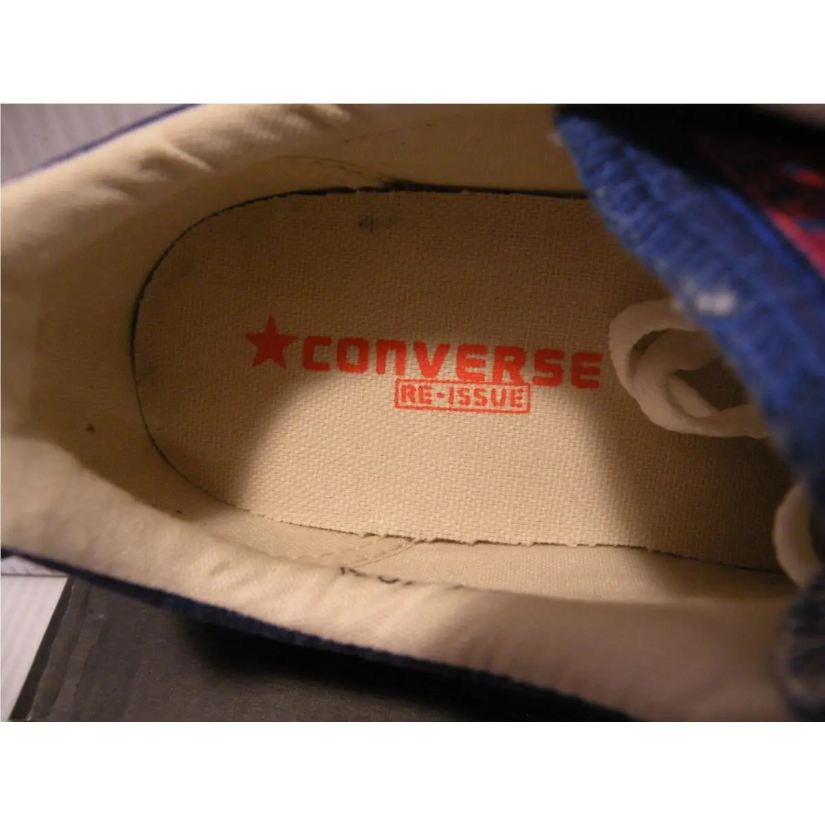 Converse shoes - BLUE /ORANGE/WHITE - 109894F 3