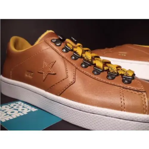 Converse shoes - Converse Pro Leather UND Ox - 137373C - Brown 0