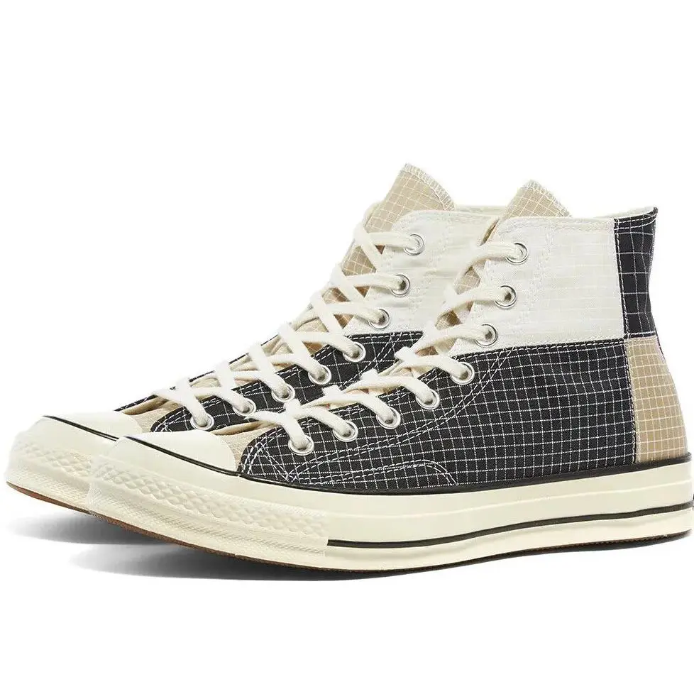 Men`s Converse Chuck 70 Quad Ripstop Sneaker Black Egret Oyster Size: 11.5 - Black/Egret/Oyster