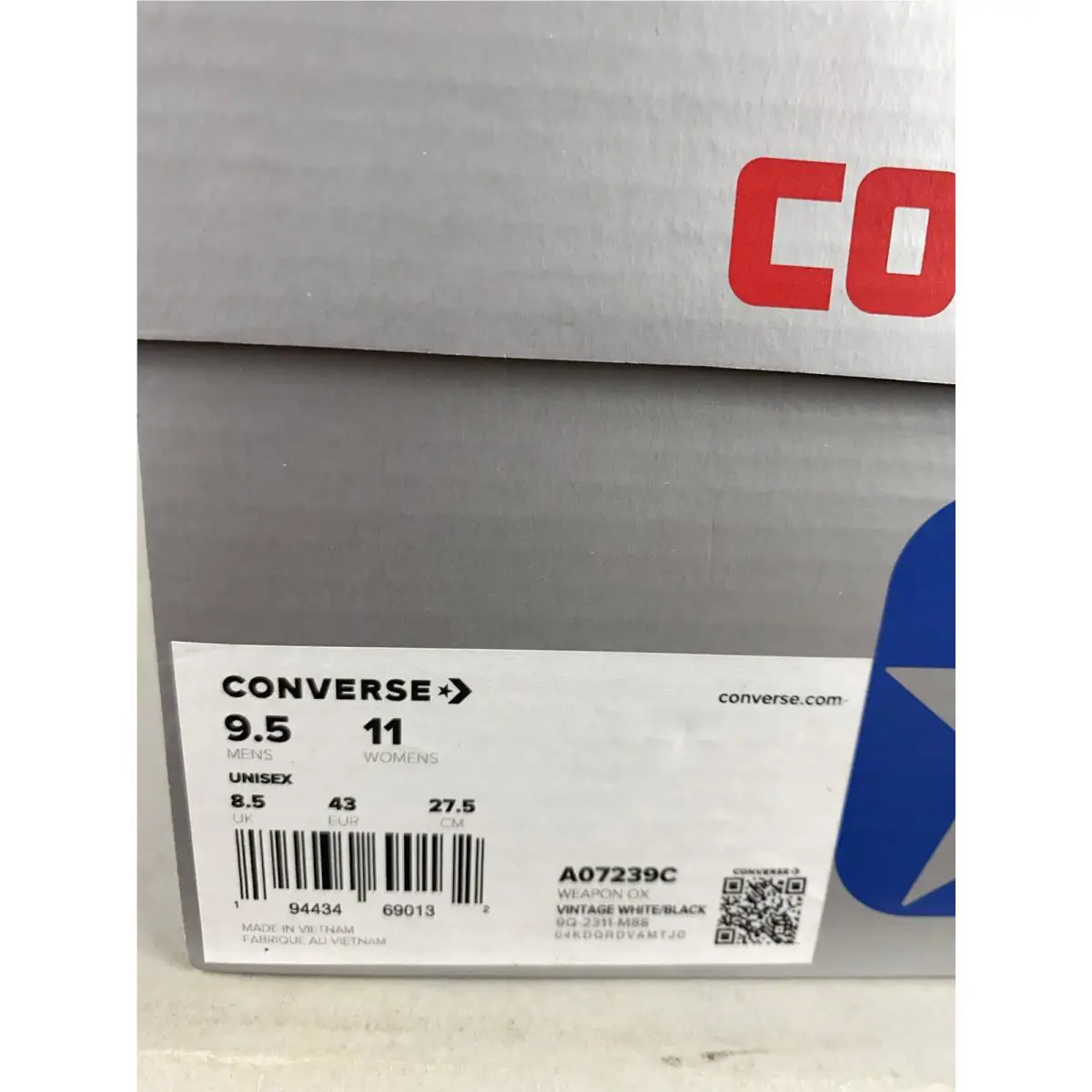 Converse shoes - Converse Weapon - Weapon - A07239C - White (UPC: 194434690132) 8