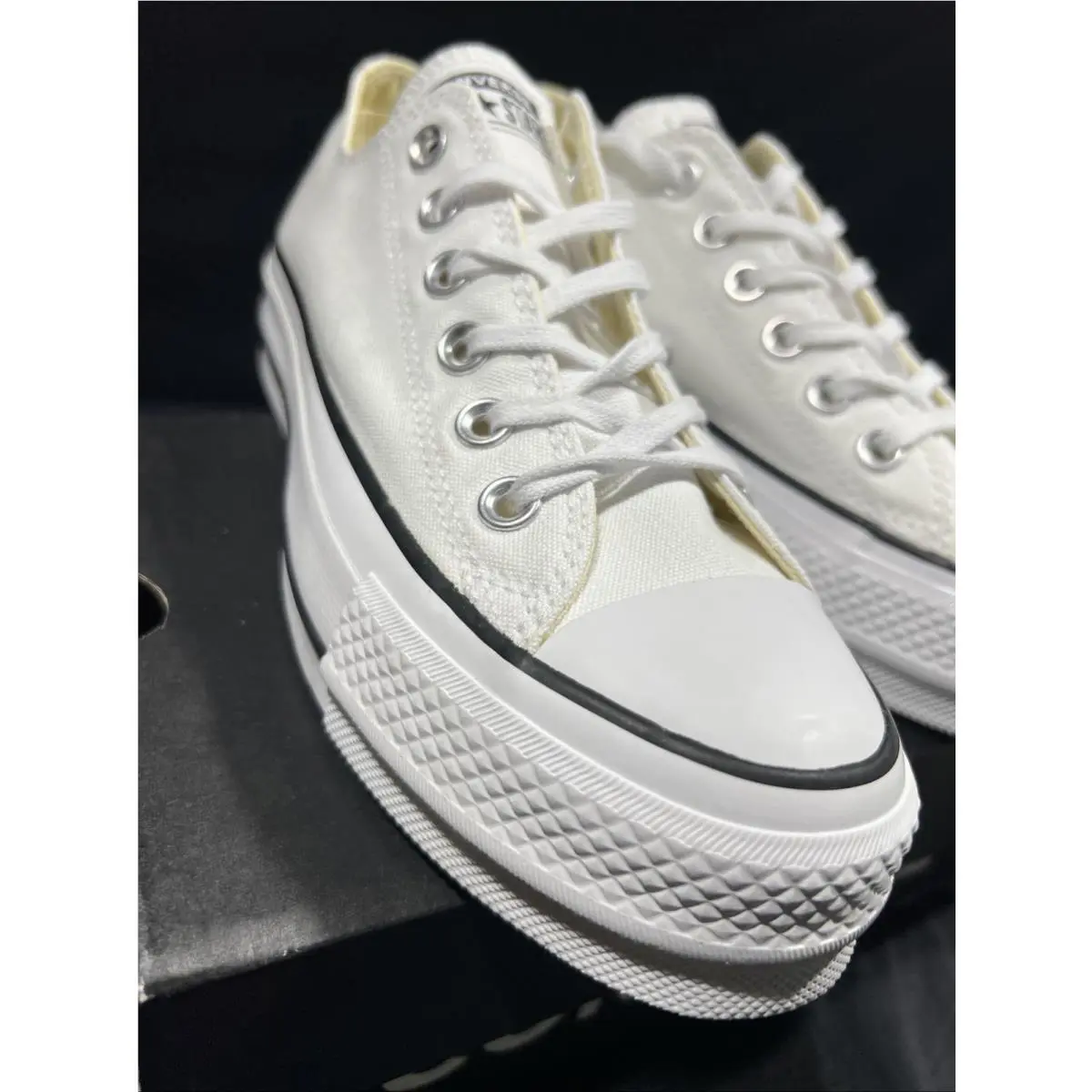 Converse shoes - Converse Chuck Taylor All Star - 560251C-102-7 US - White/Black/White (UPC: 888755249499) 2