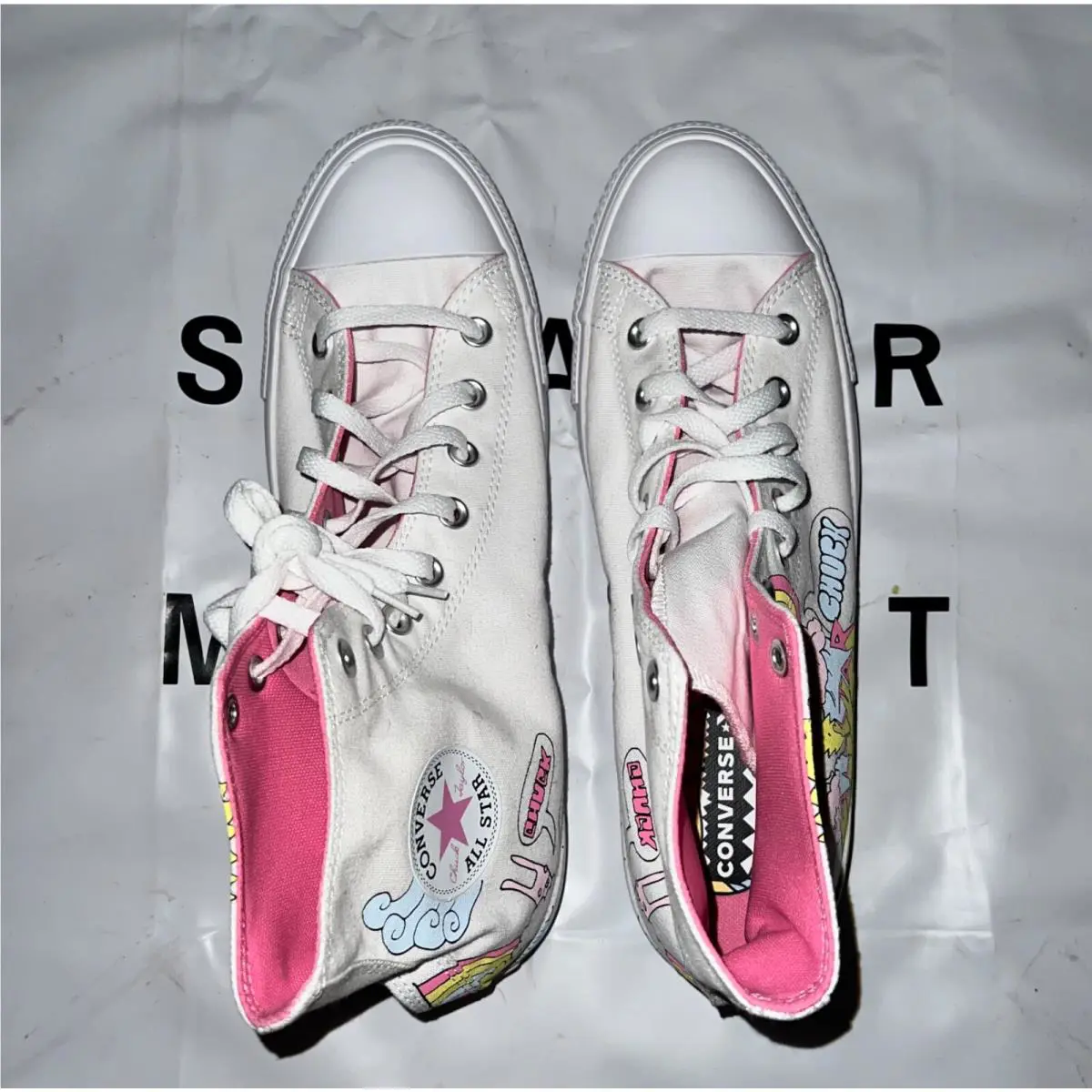 Converse shoes - Converse Chuck Taylor All Star High Top - 166562C - White 2