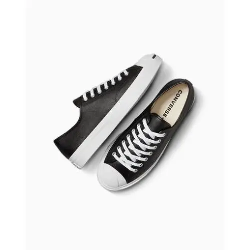 Converse shoes - Jack Purcell Leather - Jack Purcell Leather - 164224C - Black/White (UPC: 888756801856) 0