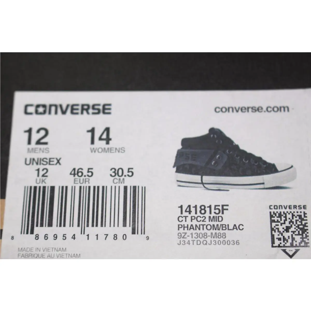 Converse shoes - BLACK (UPC: 886954117809) 7