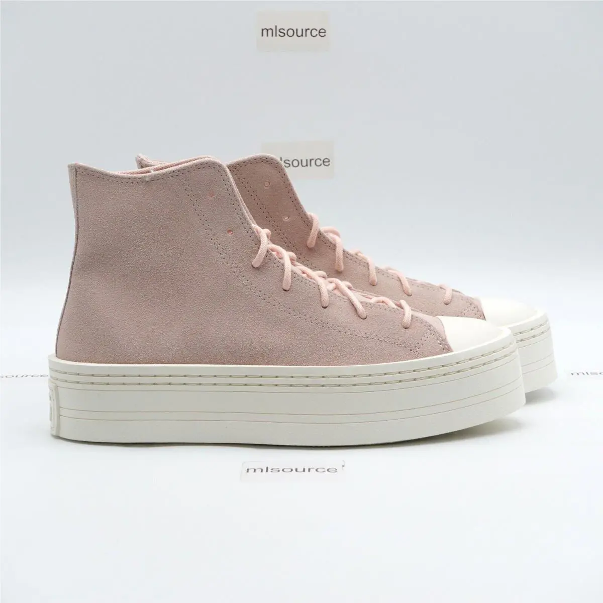 Converse shoes - Converse All Star Modern Lift Mono - A04663C - Beige, Manufacturer: Pink Sage/Egret (UPC: 194434385823) 2
