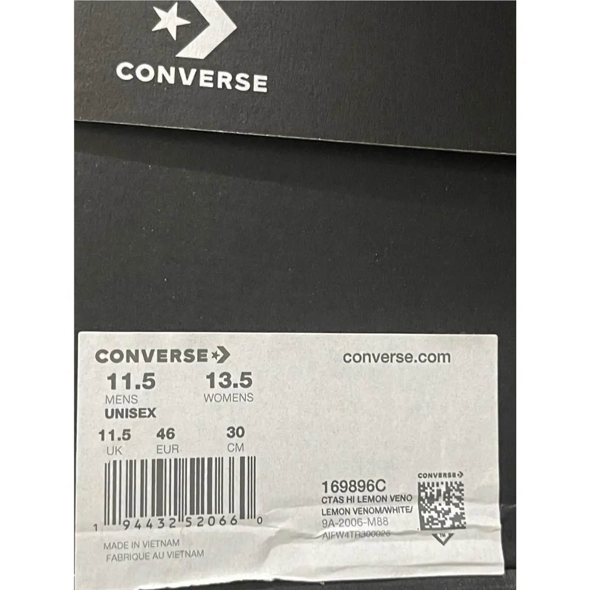 Converse shoes - Chuck Taylor - Chuck Taylor - 169896C - Yellow (UPC: 0194432520660) 10
