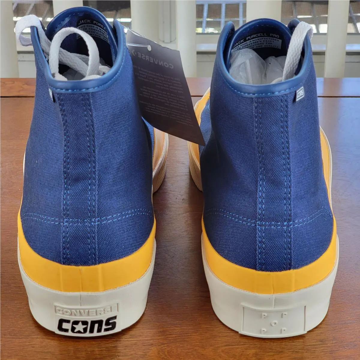 Converse shoes - Jack Purcell Pro - Jack Purcell Pro - 169006C - Navy / Citrus / Egret (UPC: 194432243842) 2