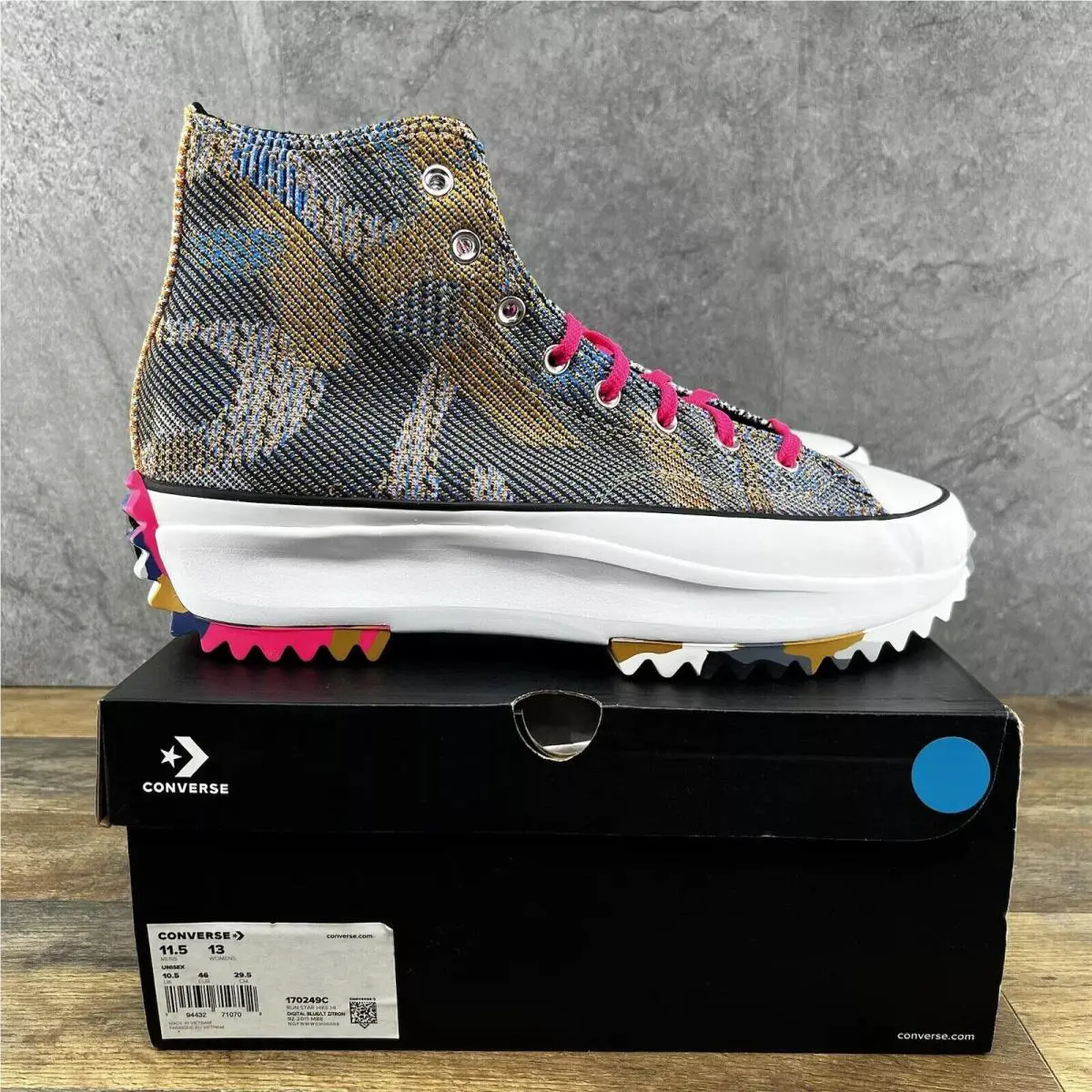 Converse shoes - Converse Run Star - Run Star - 170249C - Blue 7
