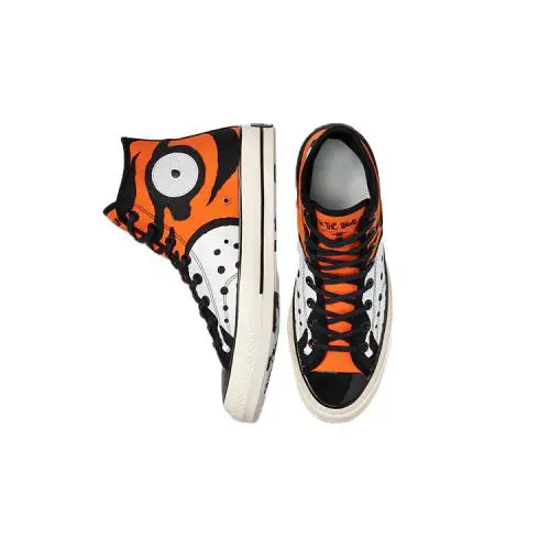 Converse shoes - Converse Chuck 70 High - Chuck High - 169906C - Vibrant Orange/Black/White (UPC: 194432627550) 3