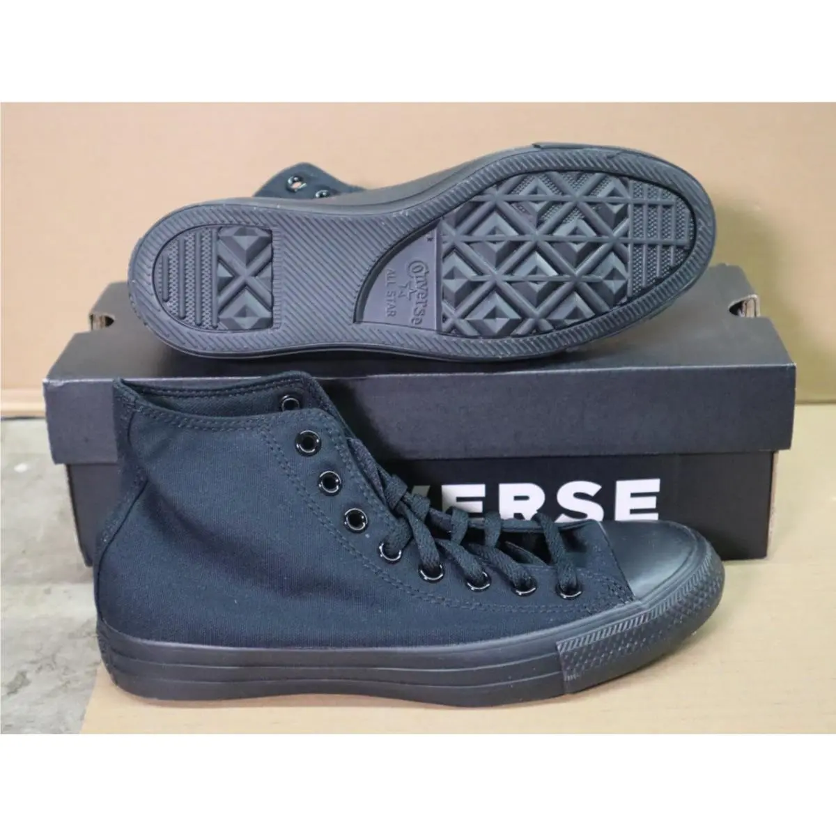 Converse Chuck Taylor All Star M3310C Sneaker Black Canvas Mens 6.5 Womens 8.5