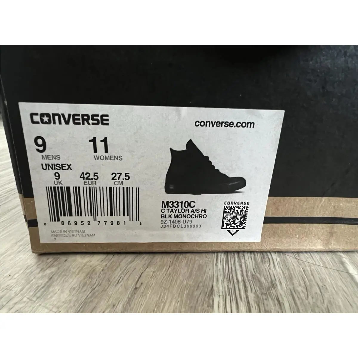Converse shoes - Chuck Taylor All Star - Chuck Taylor All Star - M3310c - Black 0
