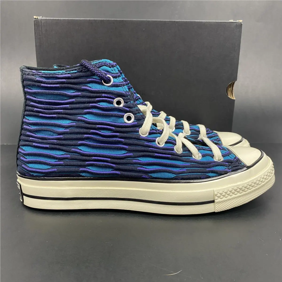 Converse shoes - Converse Wavy Knit Chuck 70 - 202799M236049 - Purple 1