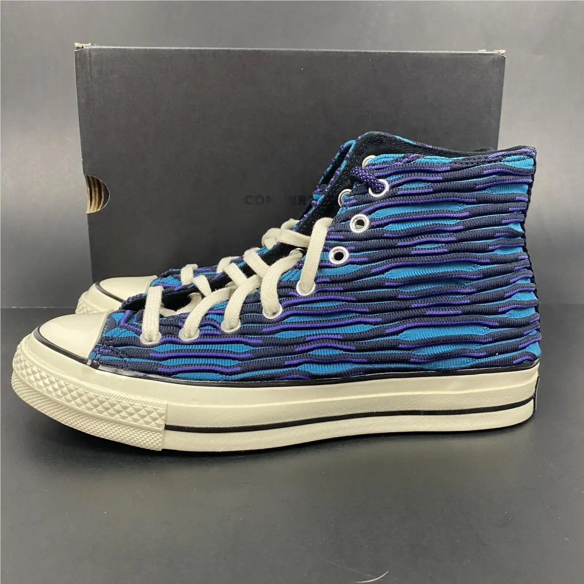 Converse shoes - Converse Wavy Knit Chuck 70 - 202799M236049 - Purple 2
