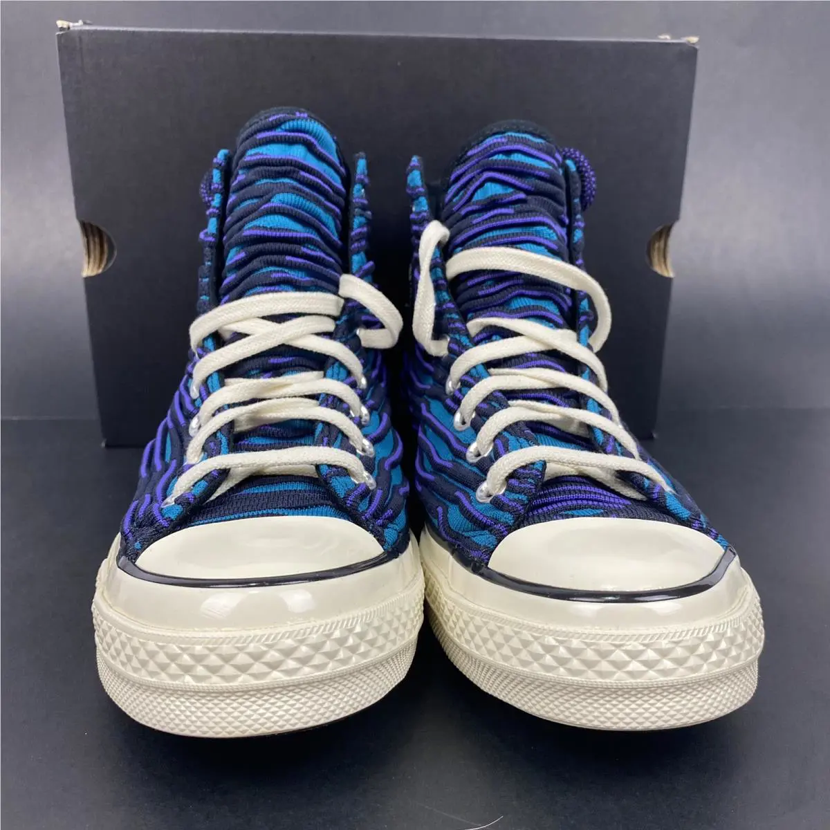 Converse shoes - Converse Wavy Knit Chuck 70 - 202799M236049 - Purple 3