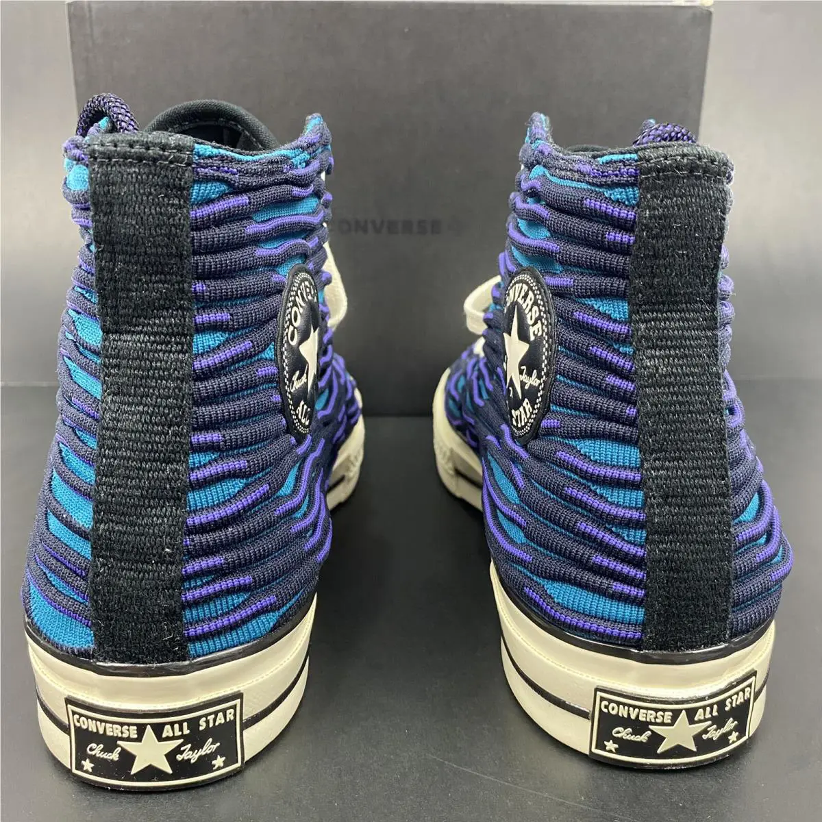 Converse shoes - Converse Wavy Knit Chuck 70 - 202799M236049 - Purple 4
