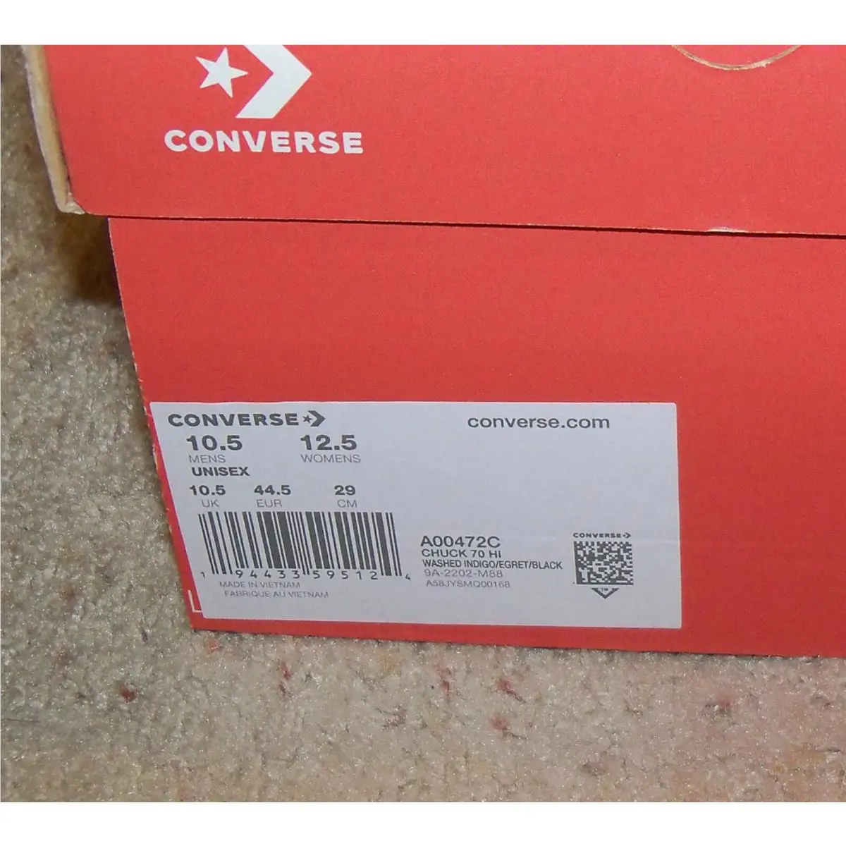 Converse shoes - Converse Chuck Taylor All-Star Hi - Blue 7