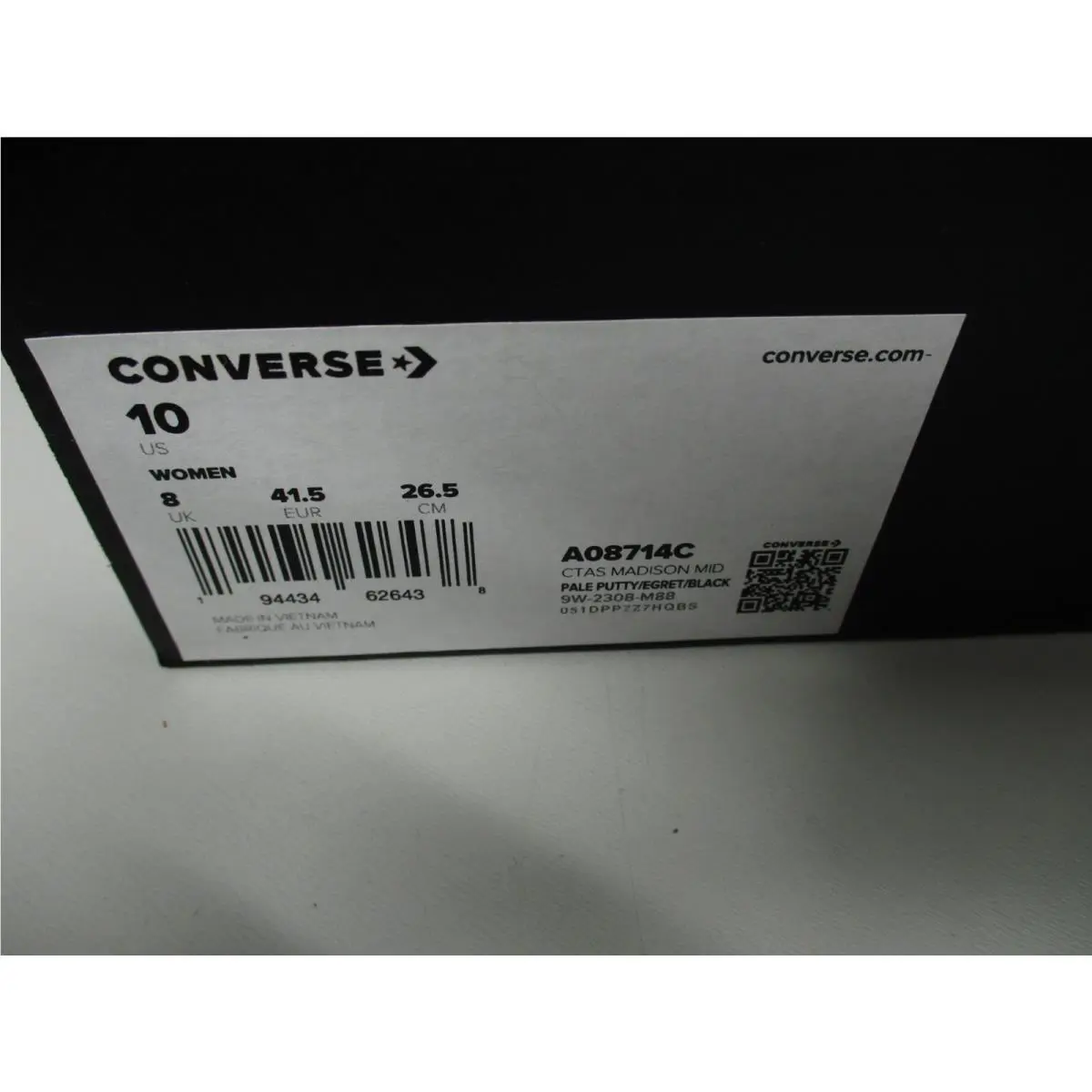 Converse shoes - Madison Mid - Madison Mid - A08714C - Gray 5