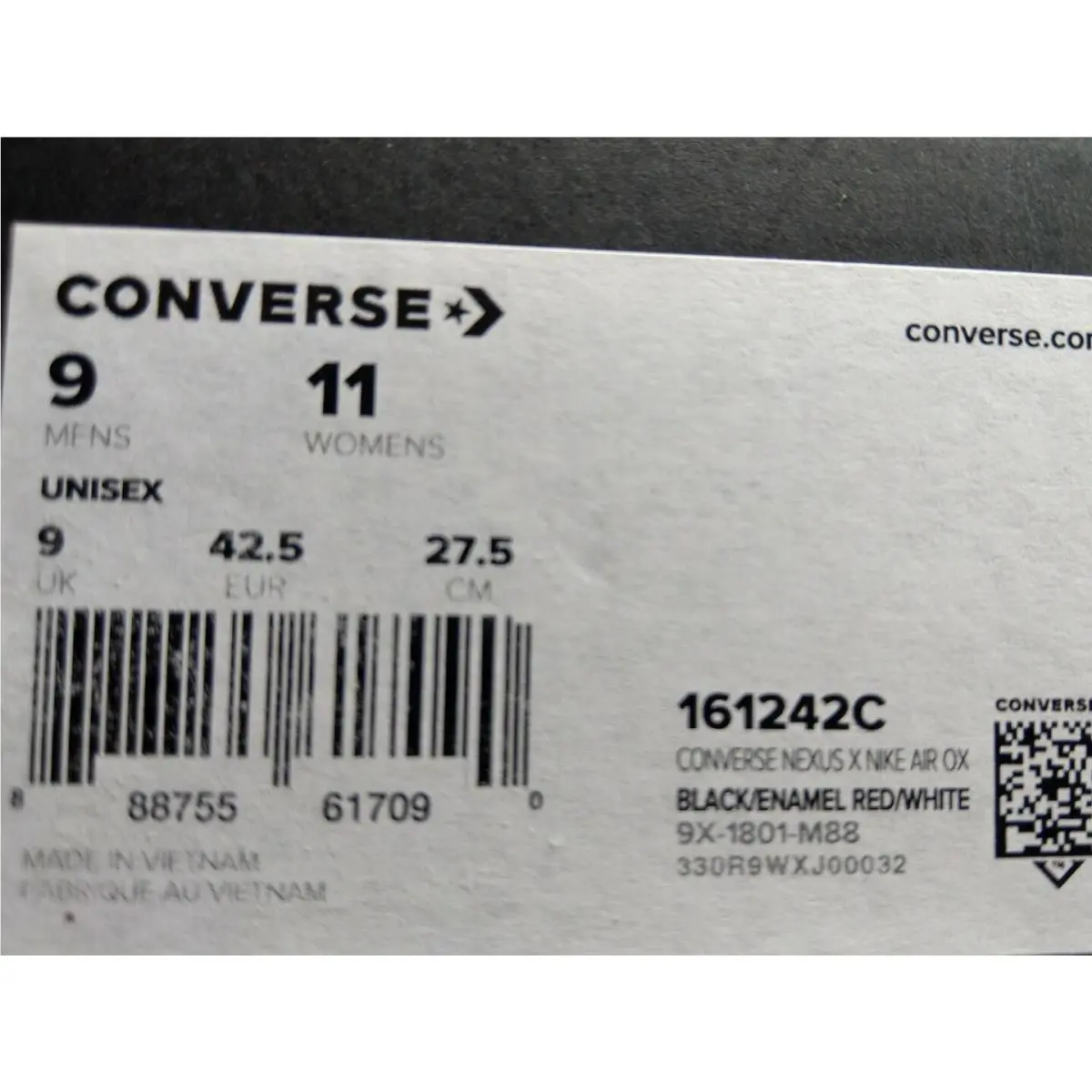 Converse shoes - Ox Low - Low - 161242c - Black 5