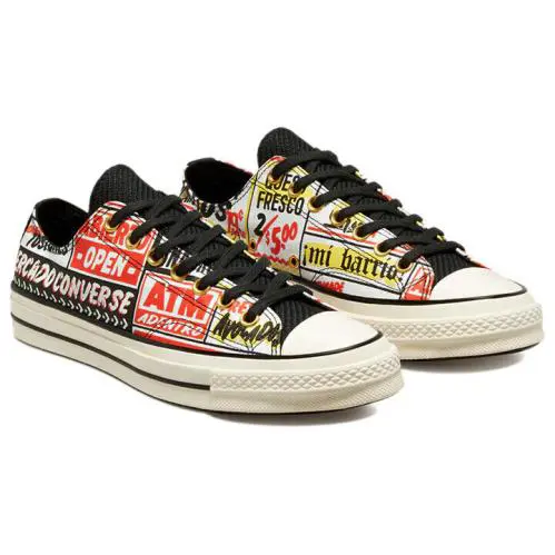 Converse All Star CT LO 70 MI Gente Unisex Men Size 6 = Women Size 7.5 Shoes - MULTI PRINT - 171573C