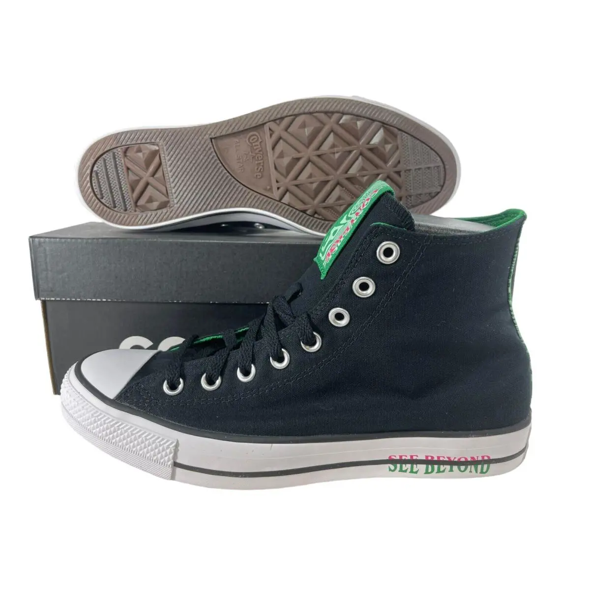 Converse shoes - Converse Chuck Taylor All Star Hi - A02408F - Black (UPC: 194433766029) 1