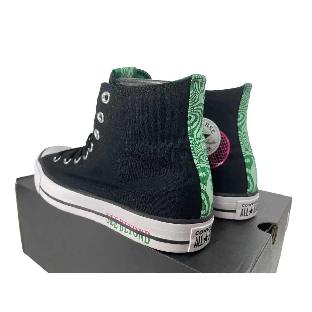 Converse shoes - Converse Chuck Taylor All Star Hi - A02408F - Black (UPC: 194433766029) 3