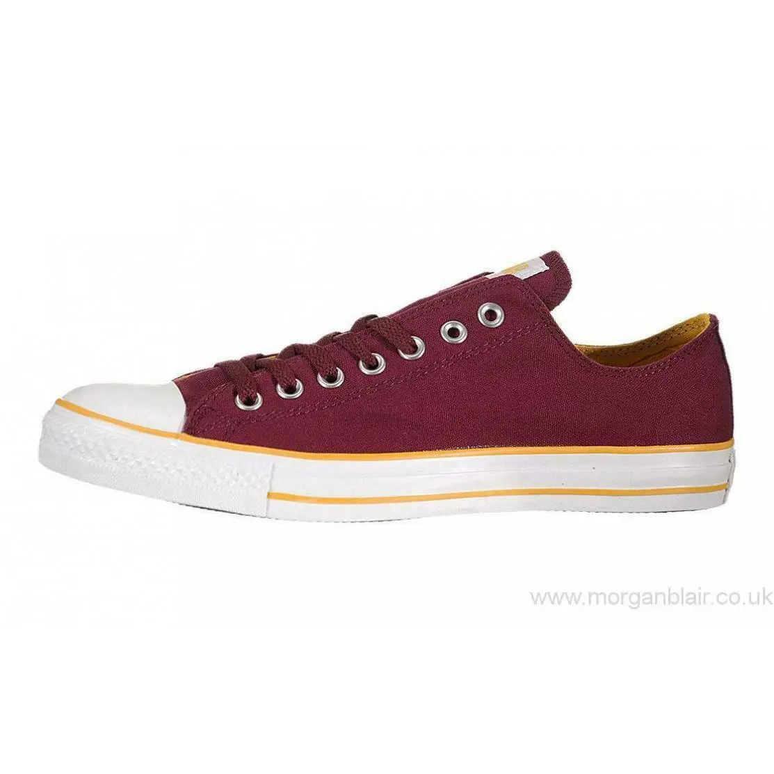 Converse shoes - Converse All Star OX - All Star - CranBerry,White & Yellow 0