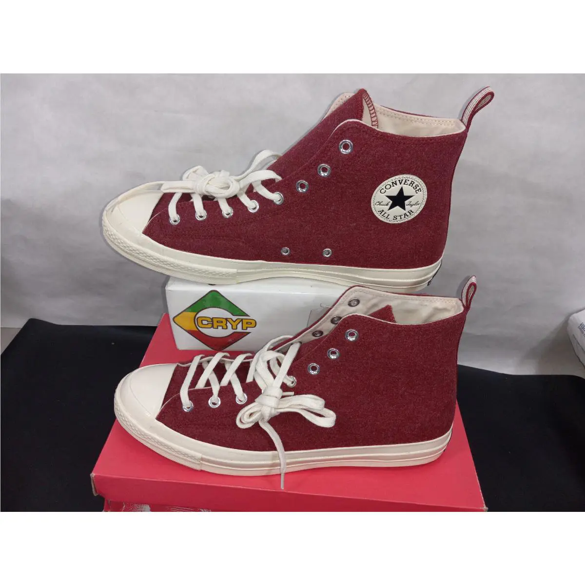 Converse shoes - CTAS 70 HI - CTAS - 157481C - Red 0