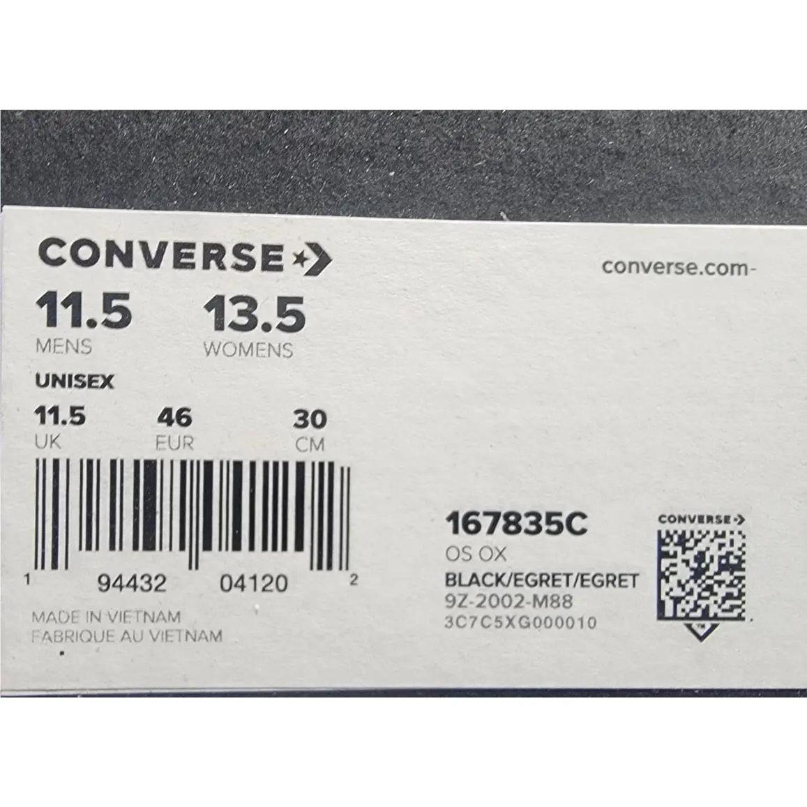 Converse shoes - Converse One Star - One Star - 167845c - Black 5