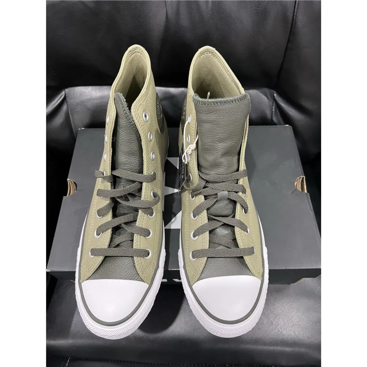 Converse shoes - Converse Chuck Taylor All Star Hi - A06571C - Green 1