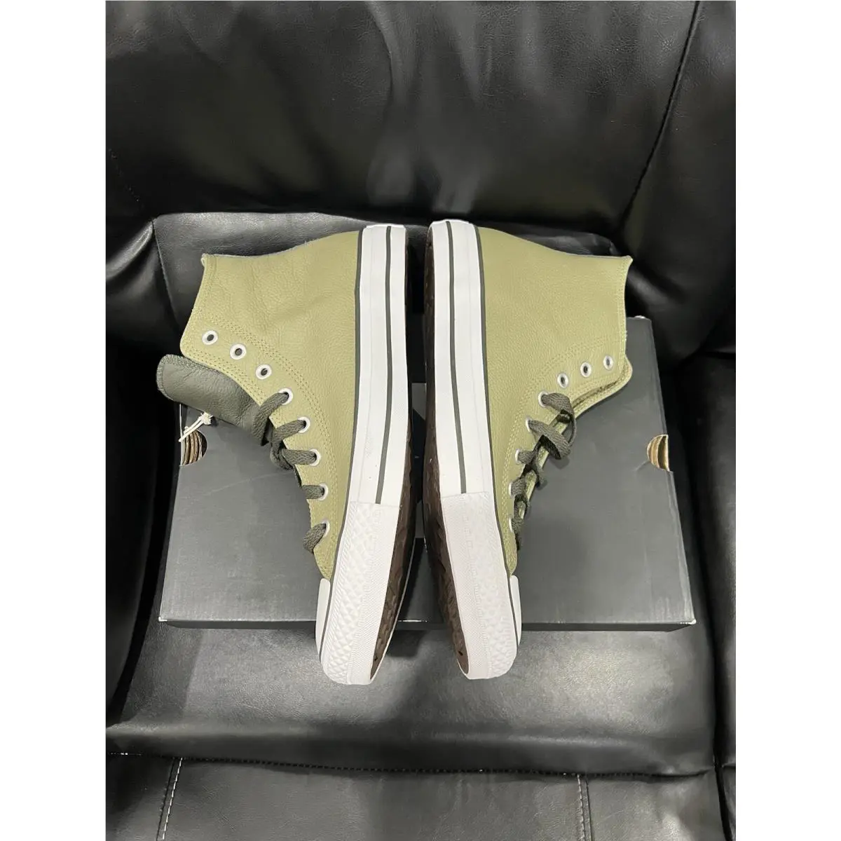 Converse shoes - Converse Chuck Taylor All Star Hi - A06571C - Green 4