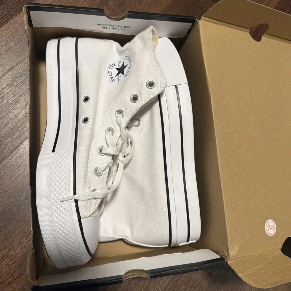 Converse shoes - Converse Chuck Taylor All-Star Lift Platform - All Star - Ivory 0