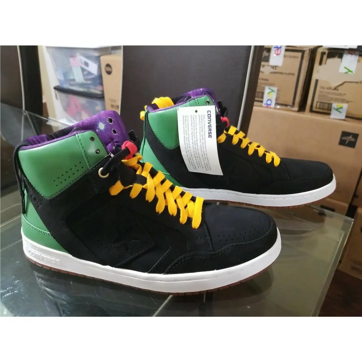 Converse shoes - Converse Weapon Invader Mid - Weapon Invader Mid - 146940C - Black 1