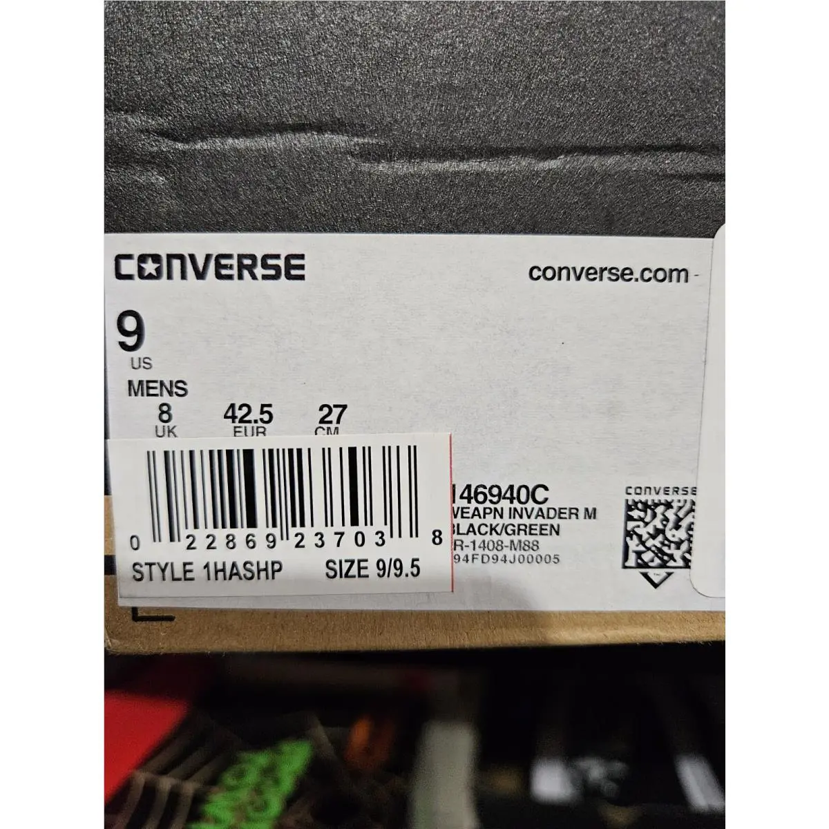 Converse shoes - Converse Weapon Invader Mid - Weapon Invader Mid - 146940C - Black 4
