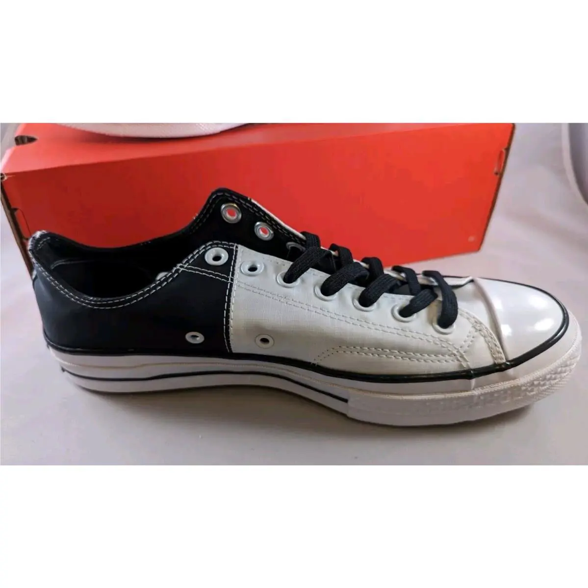 Converse shoes - Chuck Taylor - Chuck Taylor - 164090C - Black, Manufacturer: Ox White/White/Black/White (UPC: 888756789574) 1
