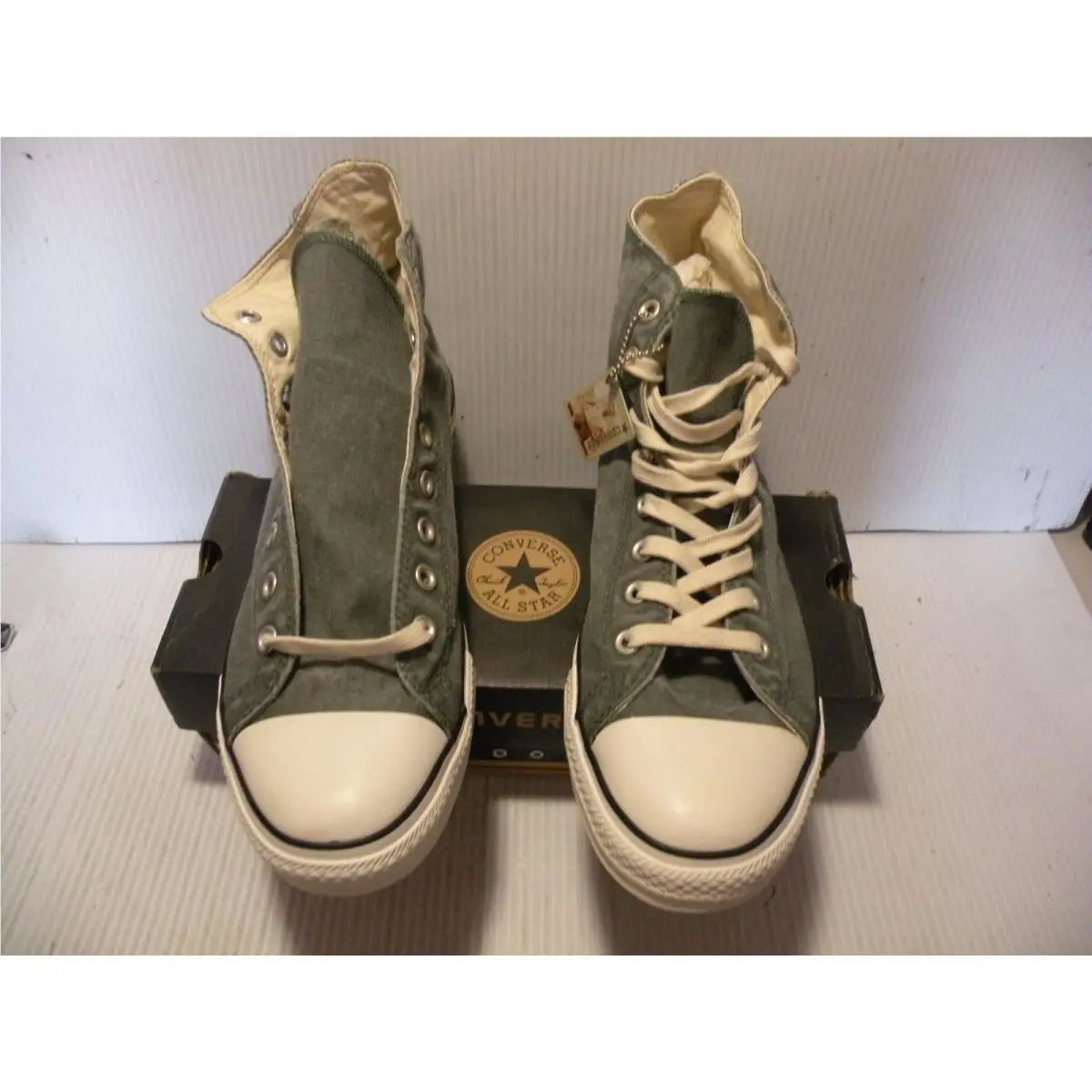 Converse shoes - WASHED GREEN 
