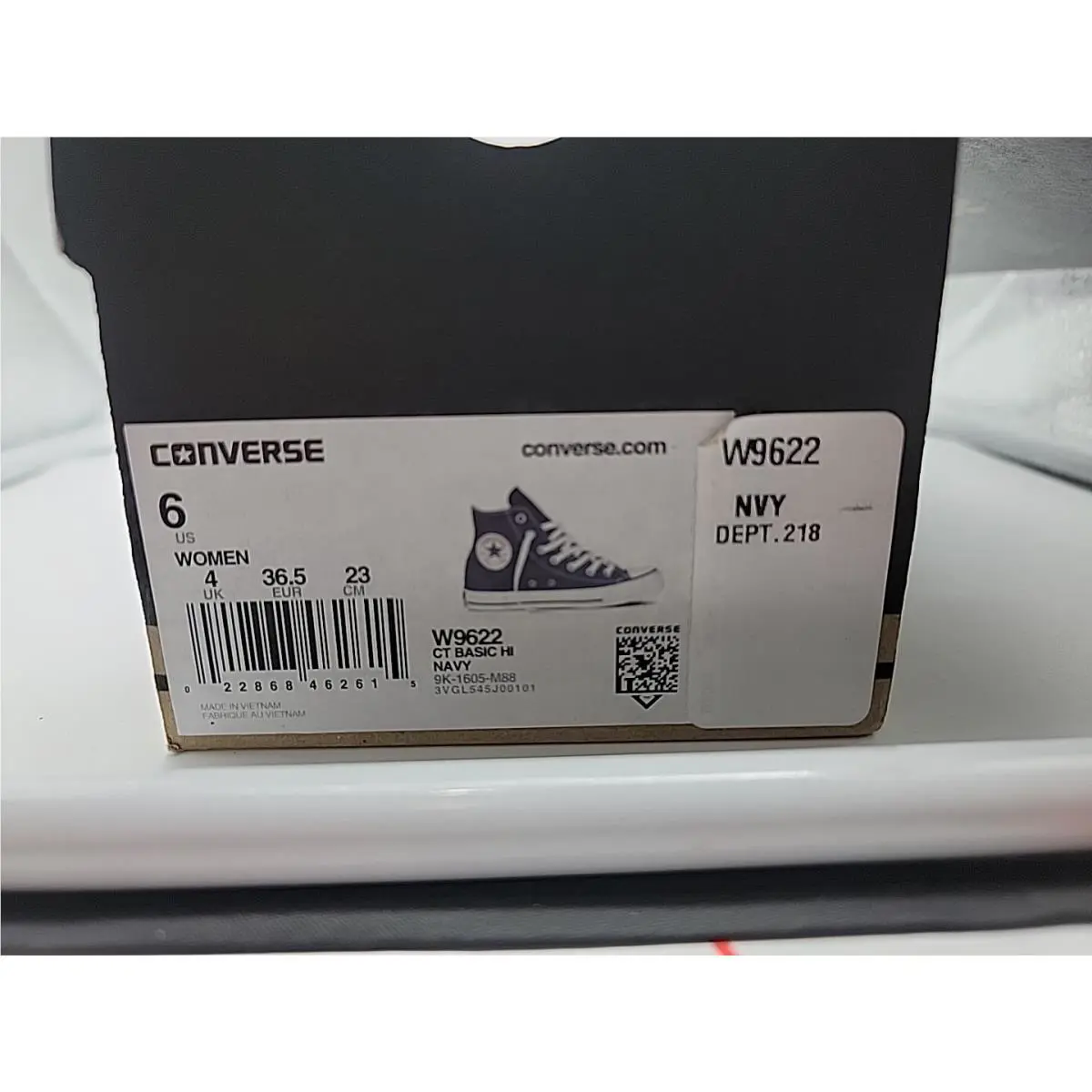 Converse shoes - Converse Chuck Taylor All Star High Top - Blue (UPC: 022868462615) 10